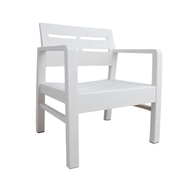 Trädgårdsmöbler set JAVA bord, bänk, 2 stolar