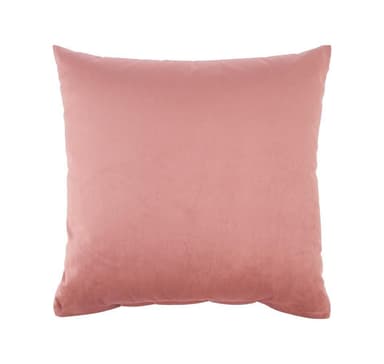 Kudde SAMMET 2, 45x45cm, vintage rosa