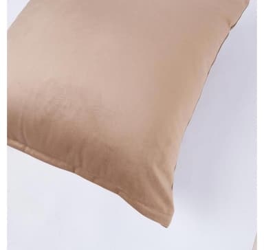 Kudde SAMMET 2, 45x45cm, beige