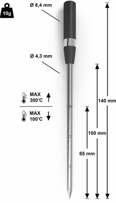 Bosch HEZ32WA00 Trådlös stektermometer