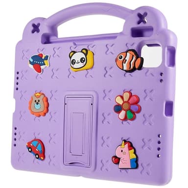 Till iPad Air 11 (2024) EVA Foam Stand Skal Fodral - Lila