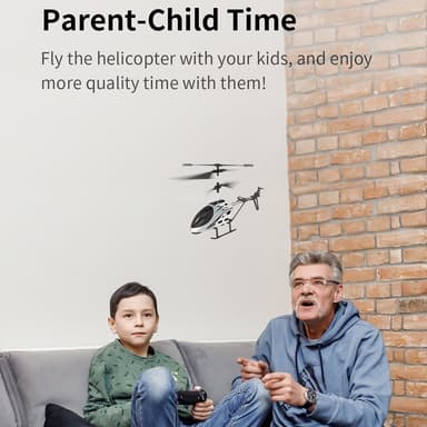XIAOMI RC Helikopter Fjärrkontroll Flygplan 2 batterier
