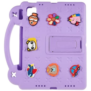 Till iPad Air 11 (2024) EVA Foam Stand Skal Fodral - Lila