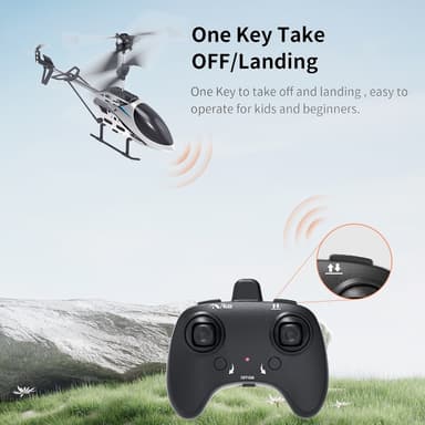 XIAOMI RC Helikopter Fjärrkontroll Flygplan 2 batterier