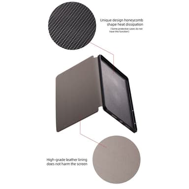 Till iPad Pro 11 (2024) Fodral Flip Stativ Smart Surfplattefodral - Peony