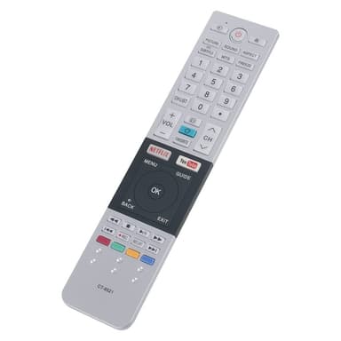 TV fjärrkontroll Ersättning för CT-8521 För TOSHIBA TV
