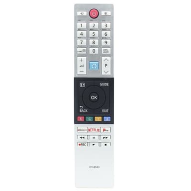 TV fjärrkontroll Ersättning för CT-8533 För TOSHIBA TV