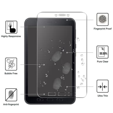 Samsung Galaxy Tab Active5 Härdat glas 0,3mm 9H