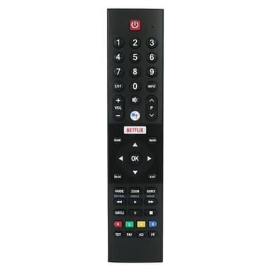 TV fjärrkontroll Ersättning för TX-43GXR600 För Panasonic TV Netflix Funktion