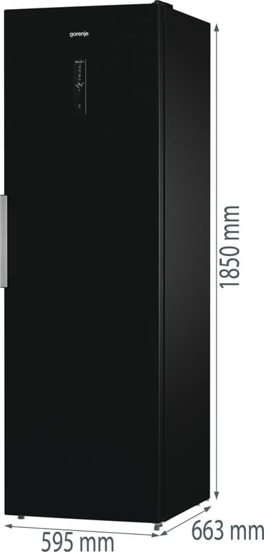 Gorenje Frysskåp FN619EABK6 (svart)