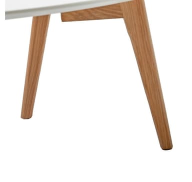 Soffbord HELENA 2st set 70x35xH35cm, 100x50xH40cm, vit