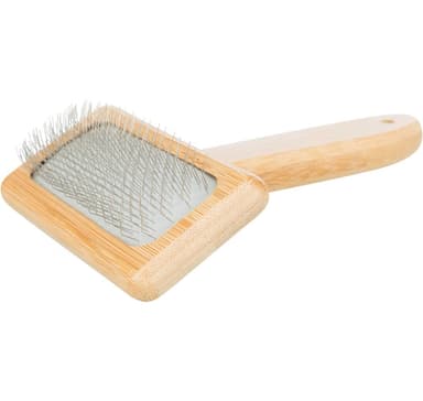 Mjuk borste, bambu/metall, 9 × 15 cm