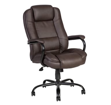 Arbetsstol ELEGANT XXL brun