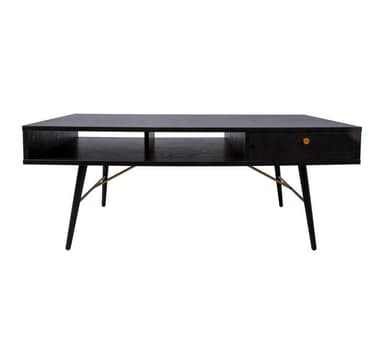 Soffbord LUXEMBOURG 115x60xH45cm, svart