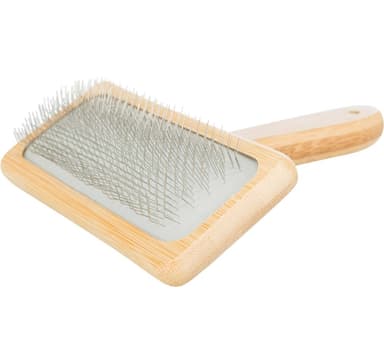 Mjuk borste, bambu/metall, 12 × 15 cm