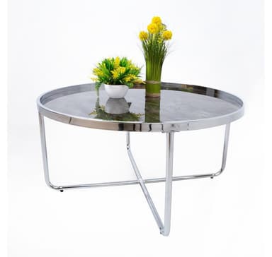 Soffbord ASTOR D80xH40cm grått