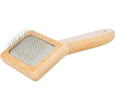 Mjuk borste, bambu/metall, 7 × 16 cm
