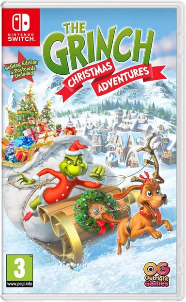 The Grinch: Christmas Adventures - Holiday Edition (Switch)