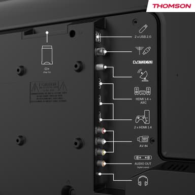 Thomson 24" Easy TV HD LCD TV (2023)