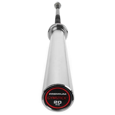 Gymstick 20kg Premium Olympic Bar, Skivstång
