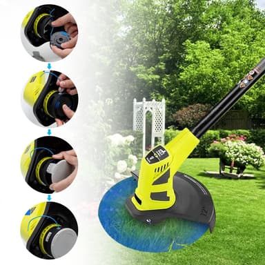 Ersättningsspole för RYOBI ONE, RY40200 40 volt strängtrimmer Flerfärg