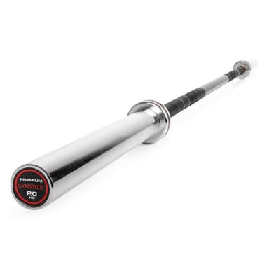 Gymstick 20kg Premium Olympic Bar, Skivstång