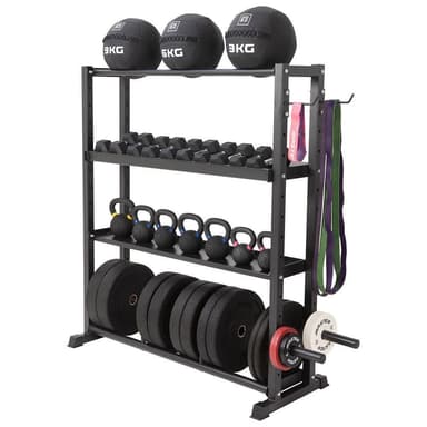 Master Fitness X-Fit Storagerack, Ställning vikter