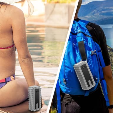 Vattentät Bluetooth-högtalare