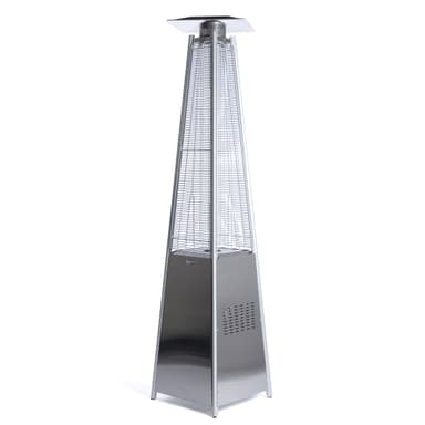 Fornorth Terrassvärmare Pyramid, 13kW gasdriven, rostfritt
