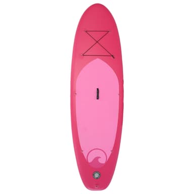 Deep Sea SUP-brädset Standard, rosa