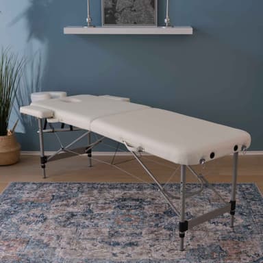 Core massagebänk A200, vit