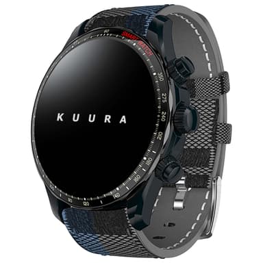 Kuura Smartwatch FM1 V3, Svart