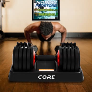 Core Justerbar hantel 25 kg