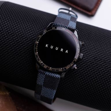 Kuura Smartwatch FM1 V3, Svart