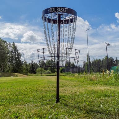 Viking Discs Royal Basket discgolf korg, Black edition