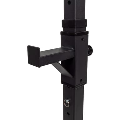 Core Half Rack skivstångsställning 107x60x150 cm, Svart