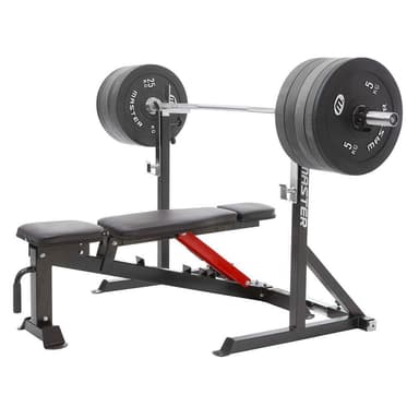 Master Fitness Maxi Styrkepaket, Skivstångställning komplett