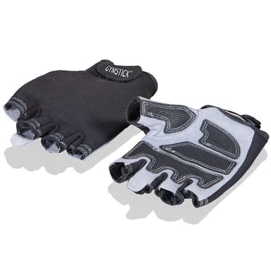 Gymstick Training Gloves, Träningshandskar Svart/Grå S