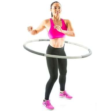 Gymstick Joined Hula Hoop, Rockring 1,2 kg