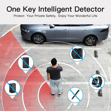 Trådlös signaldetektor Infraröd kameradetektor GPS buggmonitor