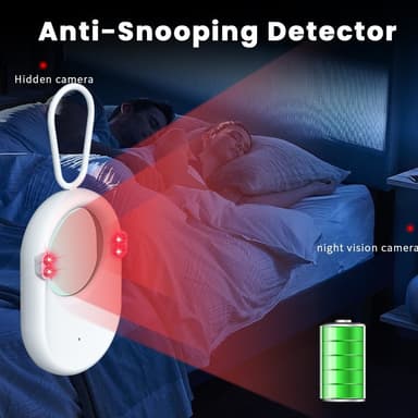 Intelligent infraröd osynlig kamera skanning detektor