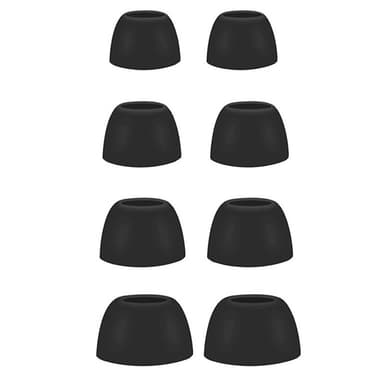 Öronkuddar 8-pack Final E500 - Svart