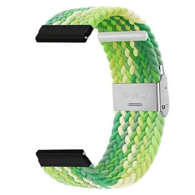 Flätat klockarmband Garmin Forerunner 265 - Gradient green