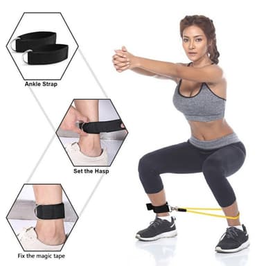 11st/set Fitness Resistance Band Träningspass Hemmagym Träning