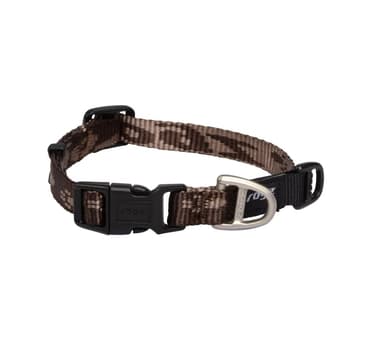 Hundhalsband Kilimanjaro 11mm/20-31cm choklad, Rogz