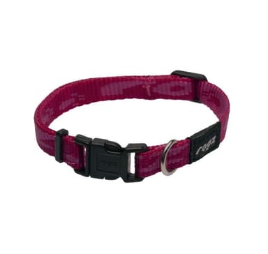 Hundhalsband Kilimanjaro 11mm/20-31cm rosa