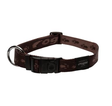 Hundhalsband Everest 25mm/43-70cm choklad, Rogz