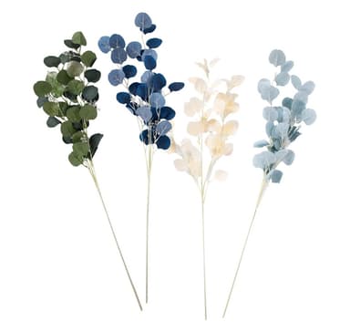 Konstgjord blomma BLOMMIG gren H81cm, rosa ros