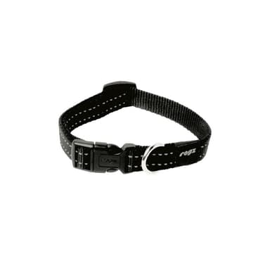 Hundhalsband Snake 16mm/26-40cm, svart, Rogz