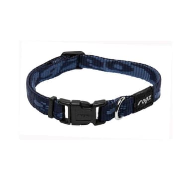 Hundhalsband Kilimanjaro 11mm/20-31cm marinblå